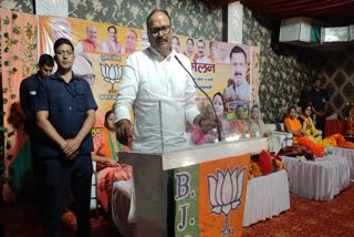 यूपी निकाय चुनाव  Deputy CM Brajesh Pathak in Varanasi  UP Municipal Elections  वाराणसी में उप मुख्यमंत्री ब्रजेश पाठक  वाराणसी में बीजेपी महिला मोर्चा का सम्मेलन  BJP Mahila Morcha convention in Varanasi