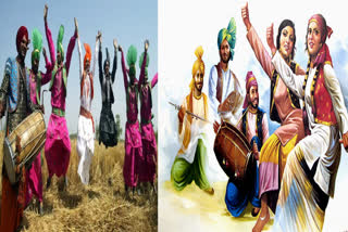 The folk dance of Punjab Bhangra underwent many changes over time and Bhangra became modern
