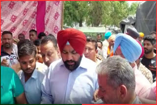 MP Gurjit Singh Aujla reached Amritsars vegetable market