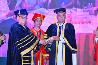 confers doctorate on CM Bhupesh Baghel