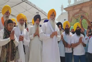 Pro-Khalistan slogans raised at sri Akal Takhat Sahib on the occasion of Khalistan Declaration Day