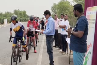 National Women Road Cycling Event in Rohtak