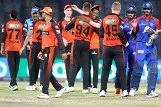 Delhi Capitals vs Sunrisers Hyderabad