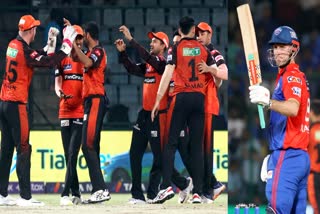 Delhi capitals vs Sunrisers Hyderabad match photos