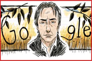 Alan Rickman google doodle news