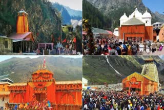 Chardham Yatra stopped by Srinagar Police as a precautionary measure due to bad weather at Kedarnath and Badrinath