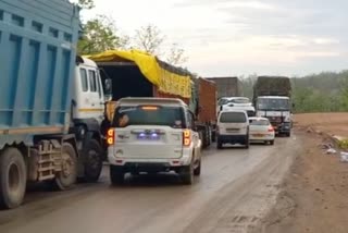 Jam on Bhopal Nagpur National Highway in sehore