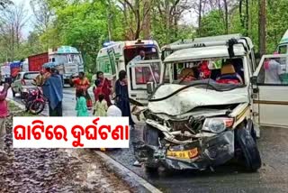 road accident in Ampani Ghati
