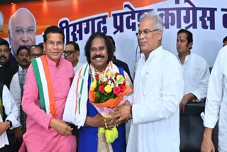 Nandkumar Sai joins Congress