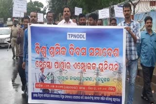 Labour Day  celebration in keonjhar