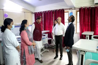 MLA Bharat Chaudhary inaugurated Palliative Care Ward