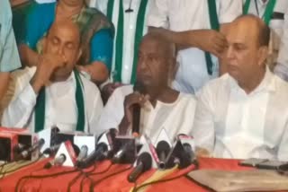 Former Prime Minister HD Deve Gowda