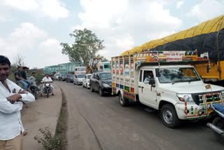 bhopal vidisha highway jam