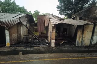 Fire Incident in 3 shops in Gagret Una