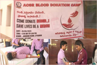 Blood Donation Camp By Medical Students