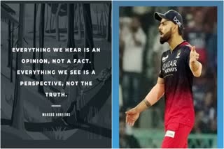 Virat Kohli Cryptic Post