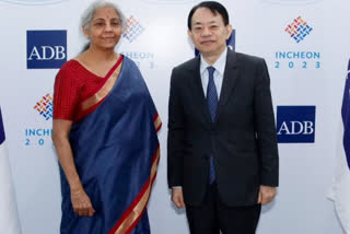 ADB ANNUAL MEETINGS SITHARAMAN BILATERAL MEETING WITH ASIAN DEVELOPMENT BANK PRESIDENT MASATSUGU ASAKAWA