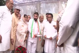 prajatantrik samadhan party merged with congress