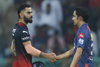 IPL 2023  BCCI Announces Punishment For Gautam Gambhir  BCCI Announces Punishment For Virat Kohli  Gautam Gambhir  Virat Kohli Gautam Gambhir clash  Naveen ul Haq  Lucknow Super Giants  Royal Challengers Bangalore  ബിസിസിഐ  വിരാട് കോലി  ഗൗതം ഗംഭീര്‍  ഇന്ത്യന്‍ പ്രീമിയല്‍ ലീഗ്  ഐപിഎല്‍  ലഖ്‌നൗ സൂപ്പര്‍ ജയന്‍റ്‌സ്  റോയല്‍ ചലഞ്ചേഴ്‌സ് ബാംഗ്ലൂര്‍  നവീന്‍ ഉള്‍ ഹഖ്