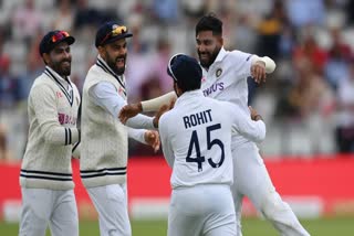 ravindra jadeja, virat kohli, mohammad siraj and rohit sharma