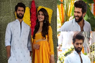 vijay devarakonda and sri leela vd 12 movie pooja ceremony