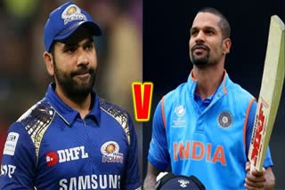 Rohit Sharma Shikhar Dhawan