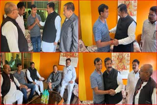 Deputy CM Mukesh Agnihotri reached injured journalist Surinder Sharma house in Una