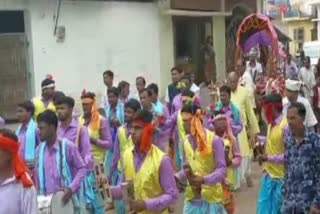 devendra marriage procession