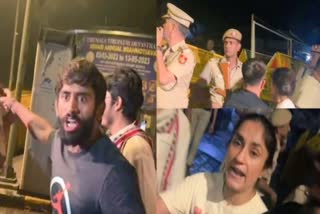 Delhi Police caught in midnight scuffle with wrestlers