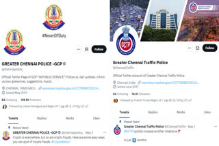 public Complaints to the Chennai Police and chennai traffic police through Twitter those complaints are very helpful in taking action
