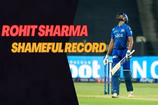 rohit sharma shameful record