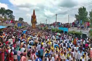 ಚಿಕ್ಕ ತಿರುಪತಿ ಬಿಳಿಗಿರಿಬನದಲ್ಲಿ ಸಂಭ್ರಮದ ರಥೋತ್ಸವ