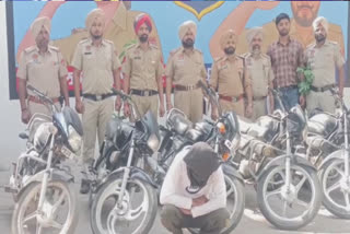 Granthi Singh turned out to be the mastermind of the gang of thieves, 11 motorcycles recovered