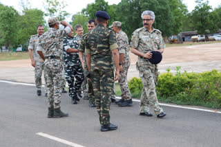 DGP Ashok Juneja visited Naxal affected districts