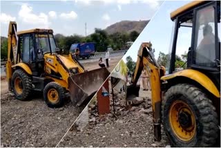 Bulldozer Action in Udaipur