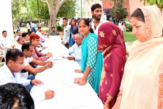 mukhyamantri Antyodaya Parivar Utthan Yojana Fair in Bhiwani