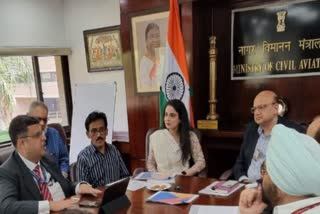سول ایوی ایشن منسٹری کے افسران کے ساتھ دہلی حج کمیٹی کی میٹنگ