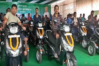 keonjhar district administration distribute scotty