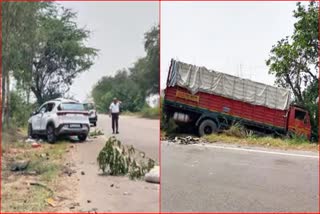 road accident in Rohtak Anwal Village father