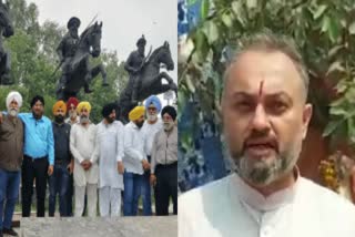 MLA calls Jarnail statues work of Delhi government