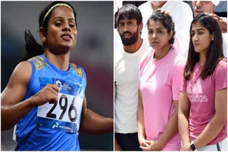 dutee chand supports wrestlers protest