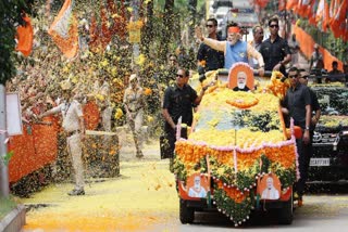 Modi roadshow in Bengaluru