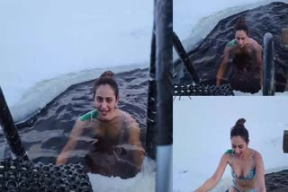 rakul-preet-singh-takes-cryotherapy-in-minus-15-degrees-celsius-wearing-blue-bikini