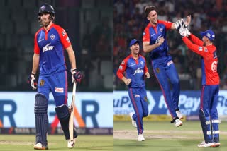 Royal challengers Banglore vs delhi capitals match photos