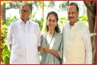 Ajit Pawar and Supriya Sule