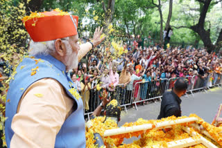 PM Modi Karnataka Roadshow