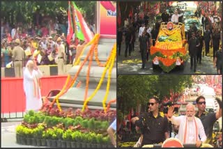 PM Modi  roadshow in Bengaluru