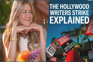 Friends fame actor Jennifer Aniston expresses support for Writers Guild Association (WGA) strike