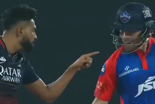 Etv BharatMohammed Siraj Phil Salt Fight