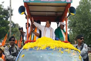 bjp-national-president-jp-nadda-campaigned-in-harappanhalli